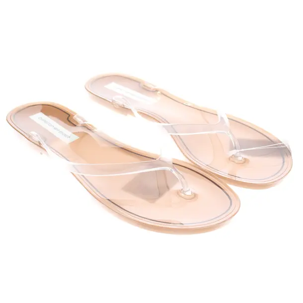 Sandals, in Transparent, Christopher Esber