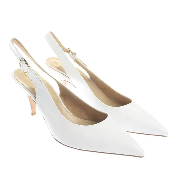 Slingbacks, in Weiß, Khaite