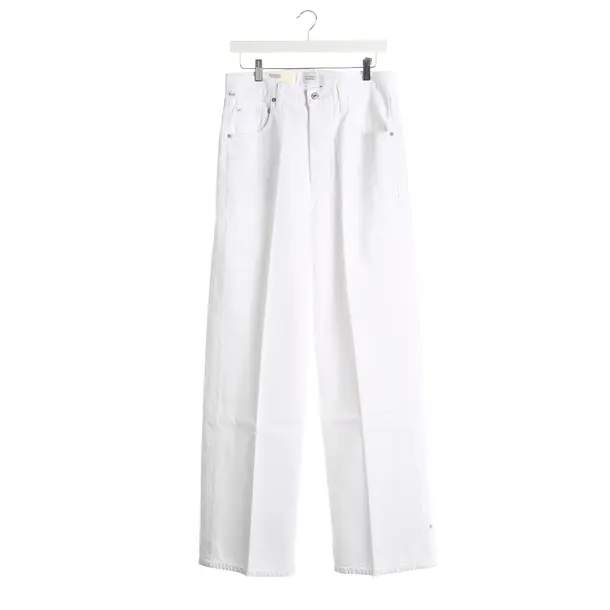 Jeans straight fit, in Bianco, Cotone, Cittadini dell'umanità