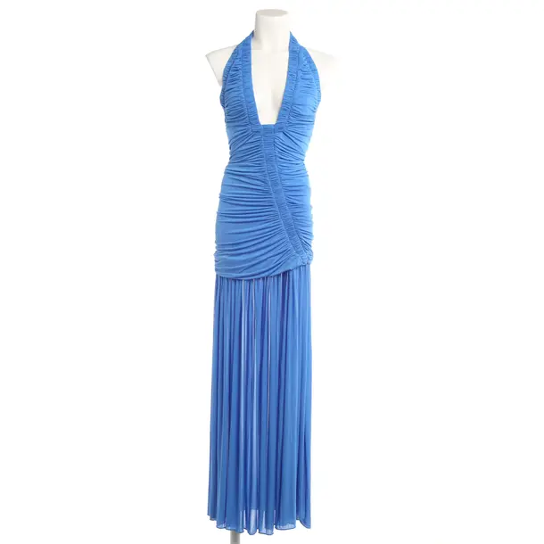 Cocktail Dress, in Blue, Viscose, Christopher Esber