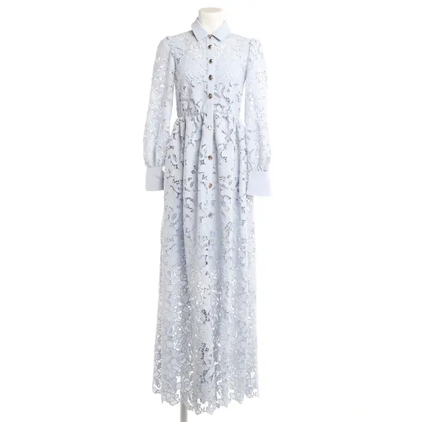 Cocktail Dress, in Light Blue, Polyester, self-portrait
