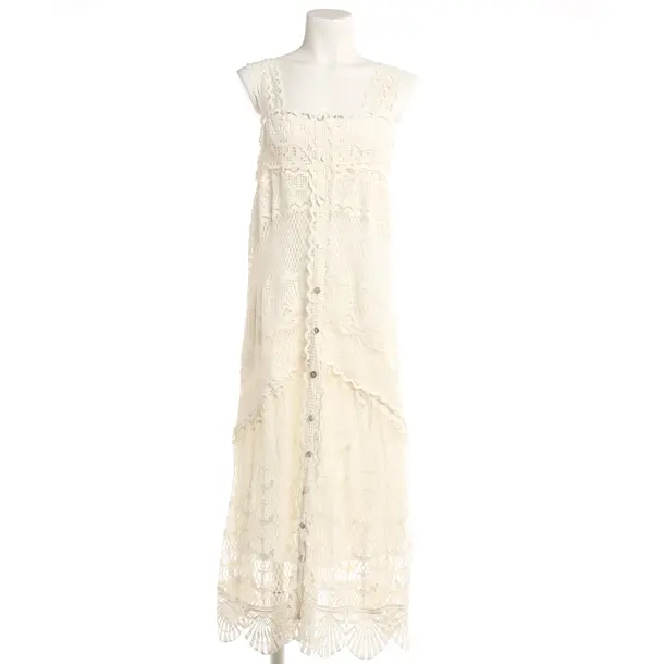 Cocktail Dress, in Beige, Polyester, Farm Rio