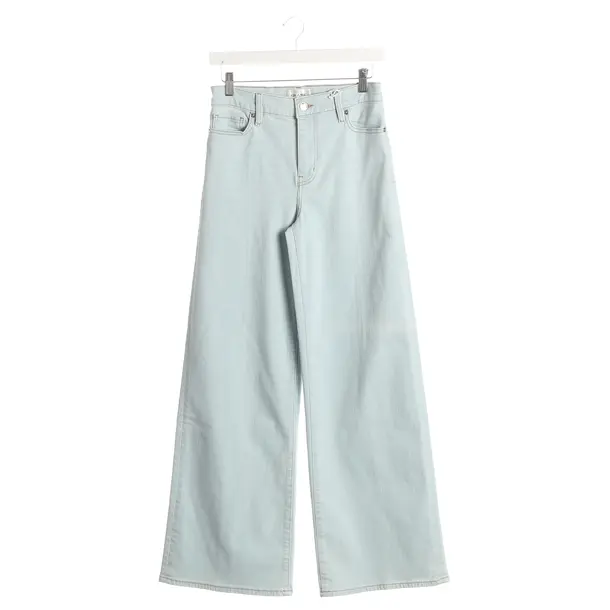 Straight Fit Jeans, in Light Blue, Cotton, Frame