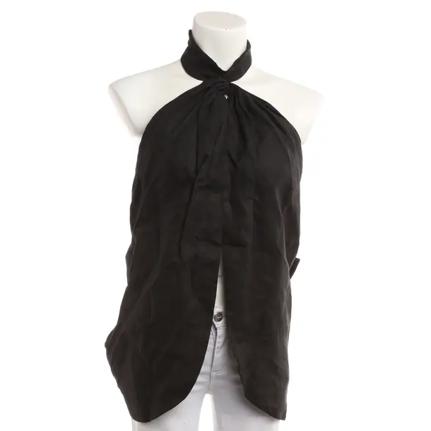 Top, in Schwarz, Leinen, Faithfull
