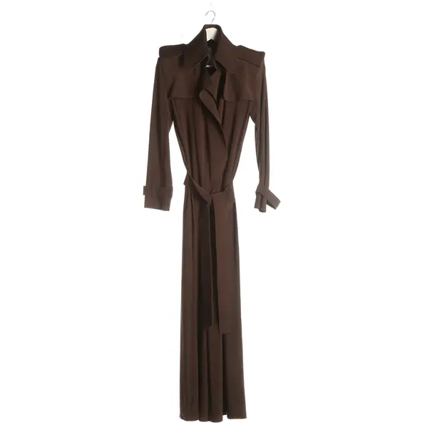 Overall, in Dark Brown, Polyester, Norma Kamali