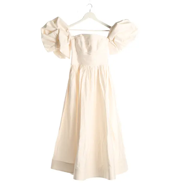 Cocktailkleid, in Cream, Baumwolle, Leo Lin
