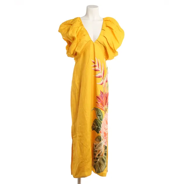 Dress, in Multicolored, Linen, Farm Rio