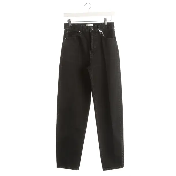 Jeans Straight Fit, in Schwarz, Baumwolle, Frame