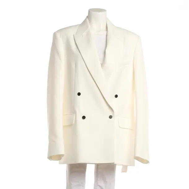 Blazer, in Beige, Viscose, Frankie Shop