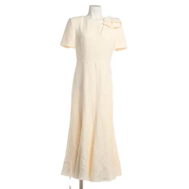 Cocktail Dress, in Beige, Acetate, Roland Mouret