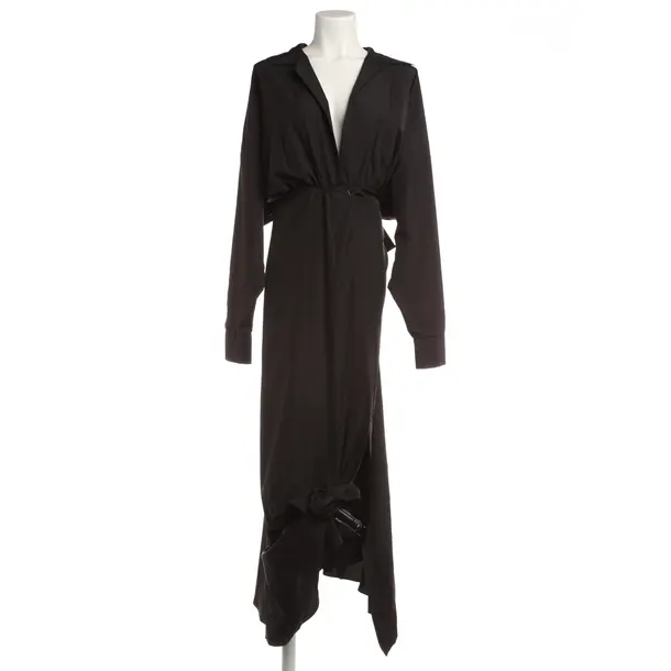 Dress, in Black, Polyester, Norma Kamali