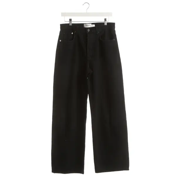 Straight Fit Jeans, in Black, Cotton, Agolde
