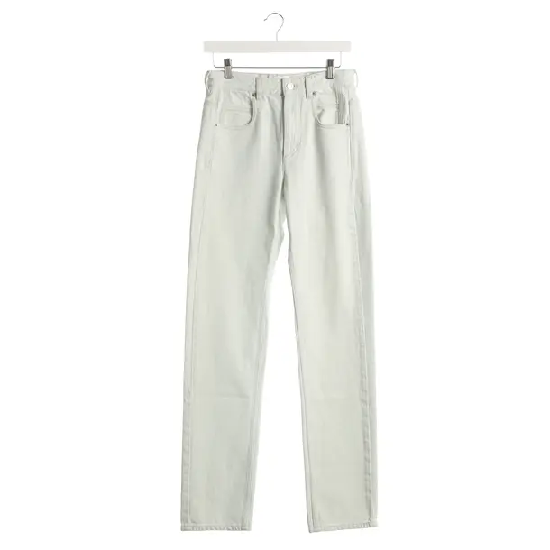 Straight Fit Jeans, in Light Blue, Cotton, Isabel Marant Étoile