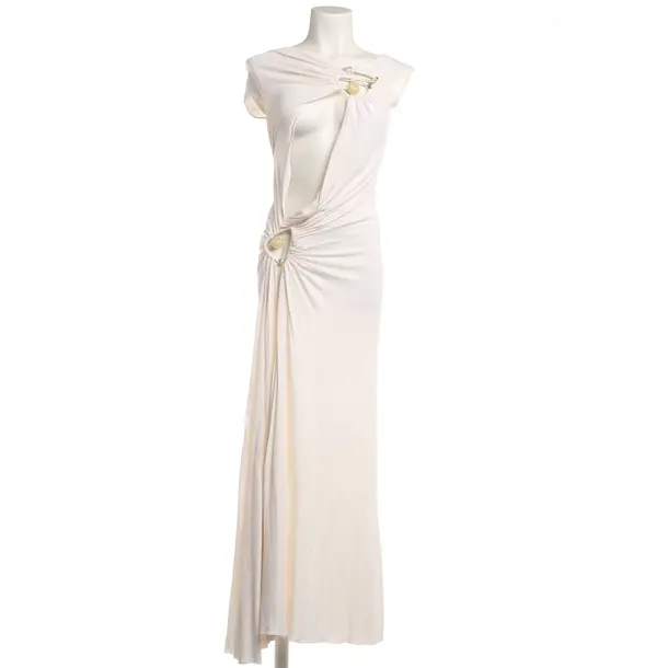 Cocktail Dress, in Cream, Viscose, Christopher Esber