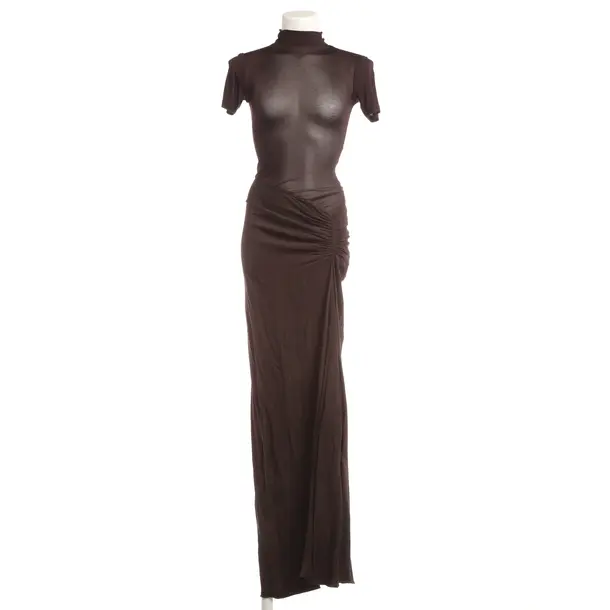 Cocktailkleid, in Braun, Viskose, Christopher Esber