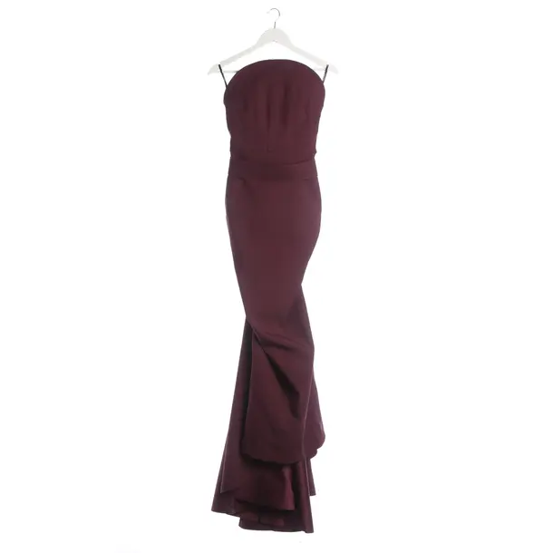 Cocktail Dress, in Bordeaux, Polyester, Solace London