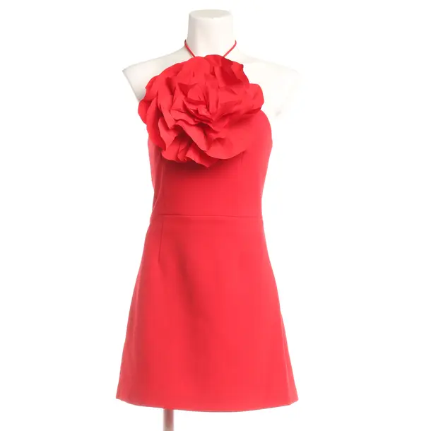 Cocktail Dress, in Red, Polyester, Rebecca Vallance