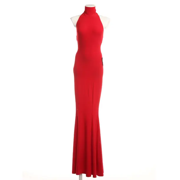 Cocktail Dress, in Red, Polyester, Norma Kamali