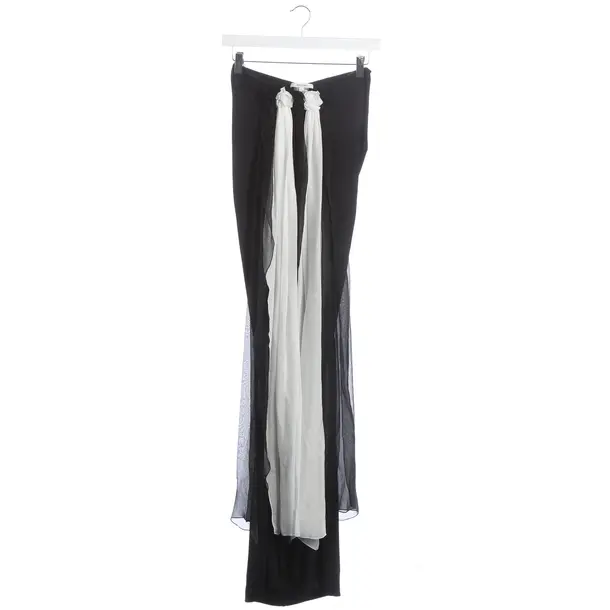 Skirt, in Black, Viscose, Nensi Dojaka
