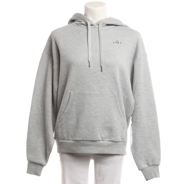 Hoodie, in Grau, Baumwolle, Alo Yoga