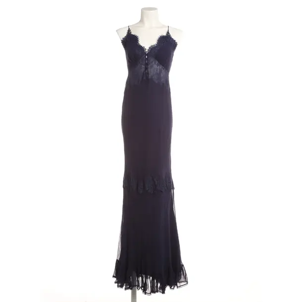 Cocktail Dress, in Navy, Viscose, self-portrait