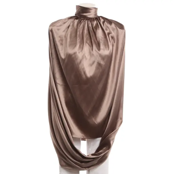 Blouse, in Brown, Silk, Mugler