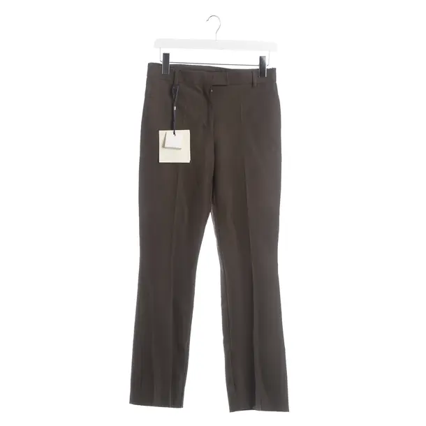 Pantaloni, in Marrone scuro, Cotone, Max Mara
