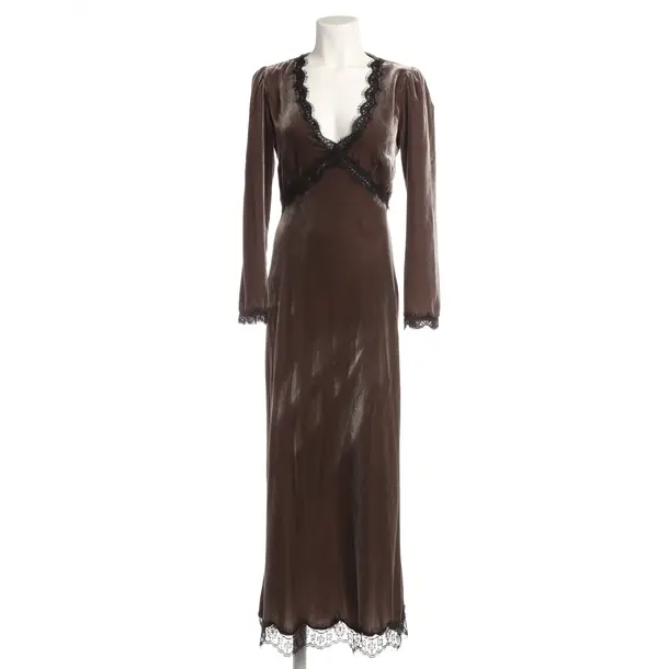 Cocktail Dress, in Brown, Viscose, Rixo