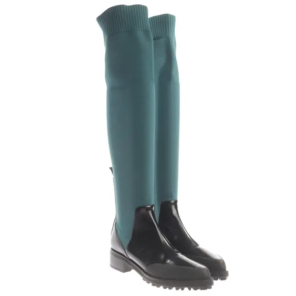 Stivali sopra il ginocchio, in Verde scuro, Sportmax