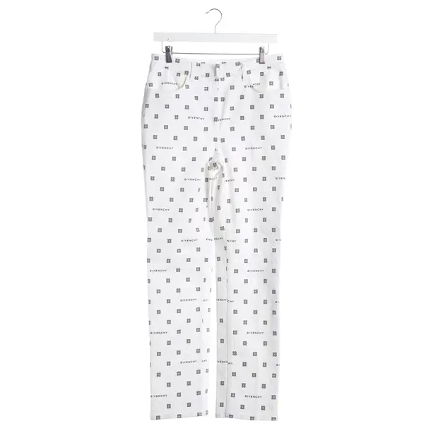 Pants, in White, Cotton, Givenchy