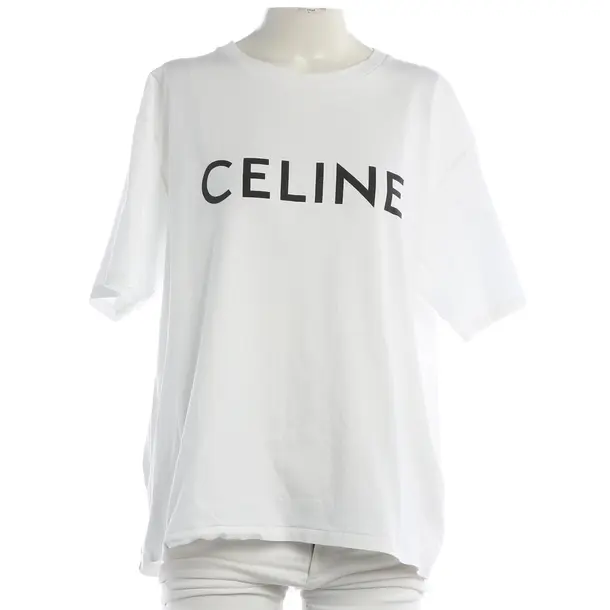 Shirt, in Weiß, Baumwolle, Céline