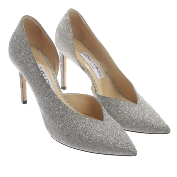 Pumps, in Silber, Jimmy Choo