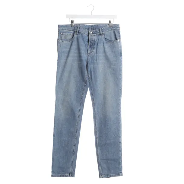 Jeans, in Blue, Cotton, Brunello Cucinelli