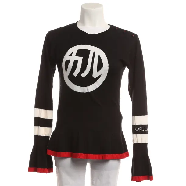 Pullover, in Mehrfarbig, Wolle, Karl Lagerfeld