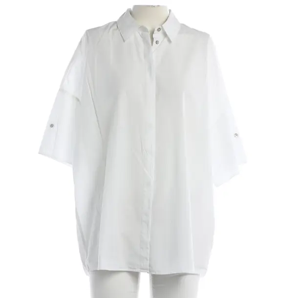 Blouse, in White, Cotton, Van Laack