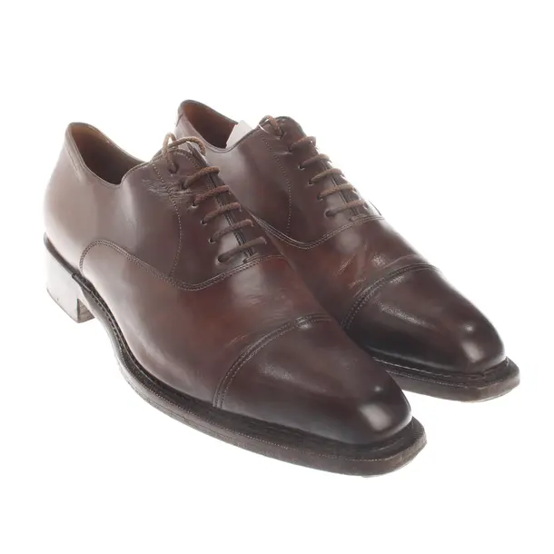 Halbschuhe, in Braun, Santoni