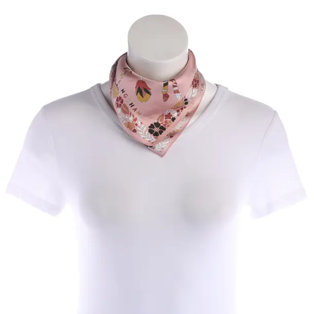 Shawl, in Multicolored, Silk, Longchamp