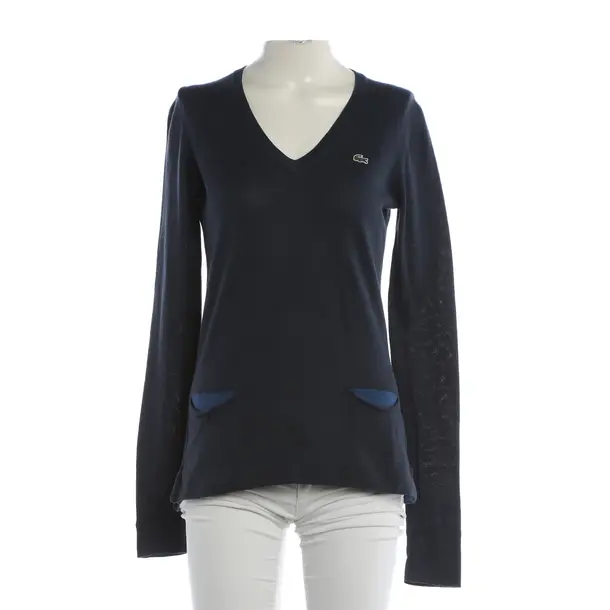 Jumper, in Navy, Cotton, Lacoste