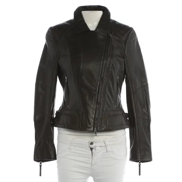 LeatherJacket, in Brown, Leather, Marc Cain