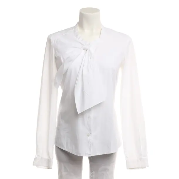 Bluse, in Weiß, Baumwolle, Miu Miu
