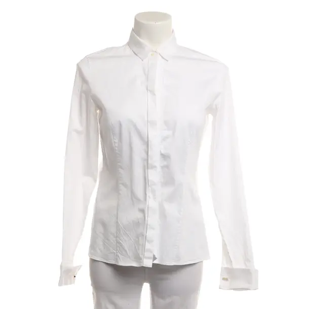 Camicetta, in Bianco, Cotone, Hugo Boss Etichetta Nera