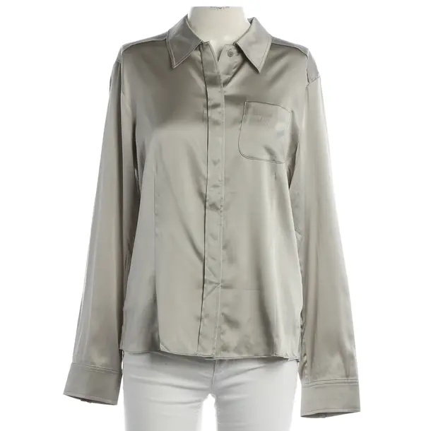 Bluse, in Grau, Seide, Dorothee Schumacher