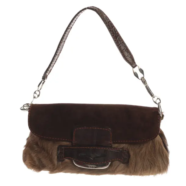 Schultertasche, in Hellbraun, Fell, Tod´s