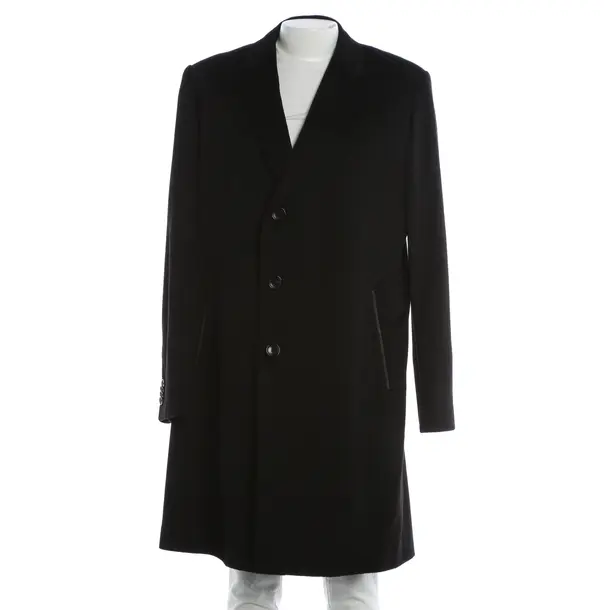 Overcoat, in Black, Cashmere, Louis Vuitton