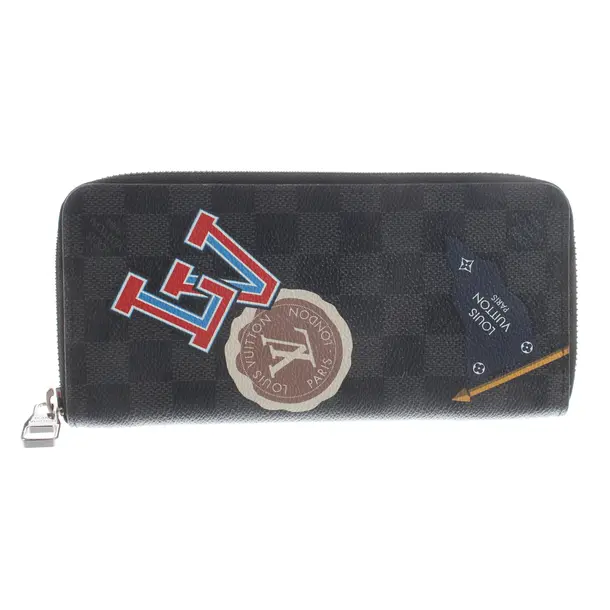 Geldbörse, in Mehrfarbig, Leder, Louis Vuitton