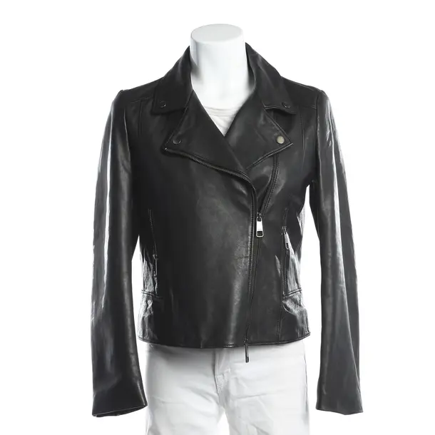 LeatherJacket, in Black, Leather, Hugo Boss Black Label