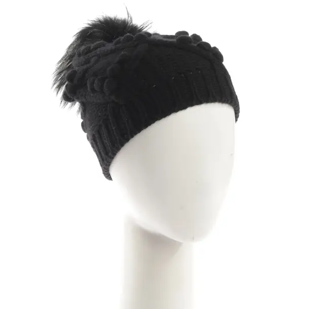 Beanie, in Black, Cashmere, Dolce & Gabbana