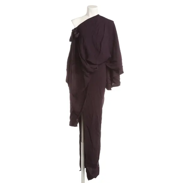 Cocktailkleid, in Dunkellila, Acetat, Taller Marmo