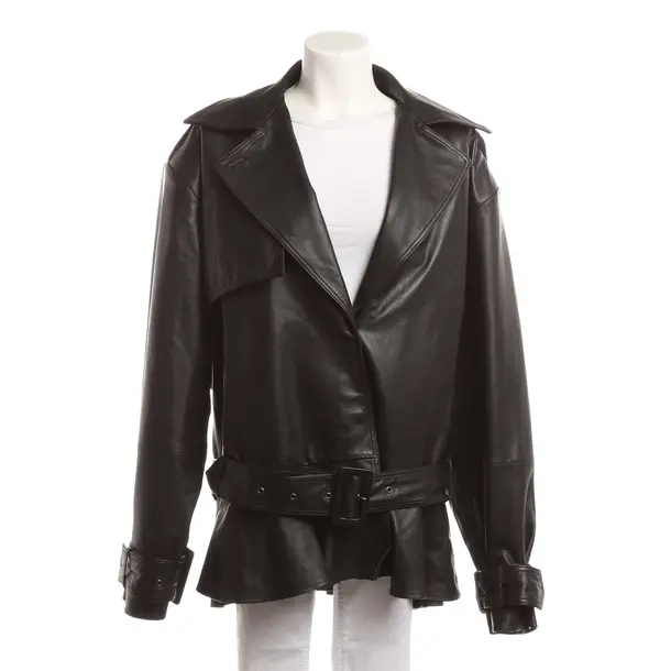 LeatherJacket, in Black, Leather, Rotate Birger Christensen