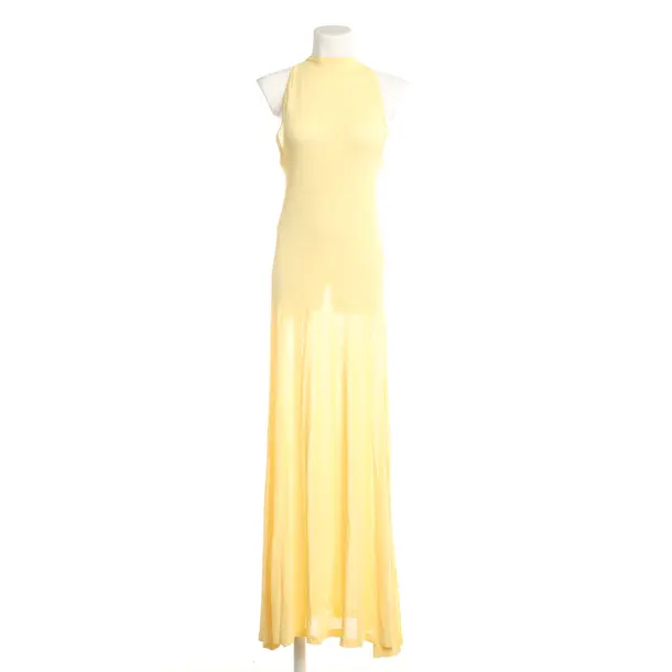 Kleid, in Pastellgelb, Viskose, Jacquemus